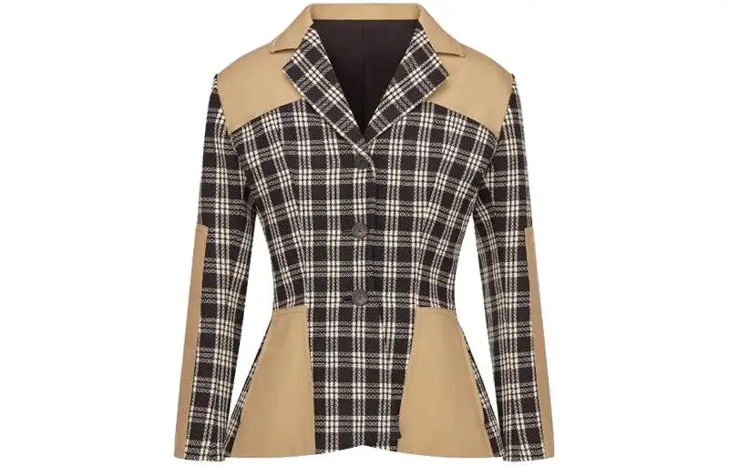 DIOR Jackets Women's Multicolor V Neck Moderate Other
