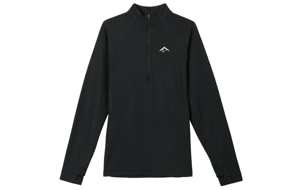 Nike Dri Fit Trail Sweatshirt Unisex Black/Summit White