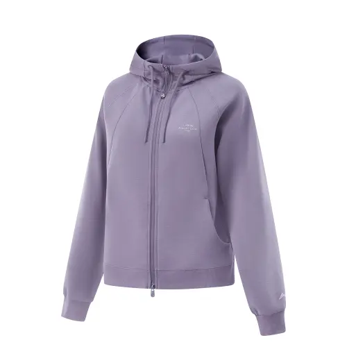 Li Ning Fitness Series Jackets & Coats Women's Crow Gray Purple