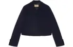 GUCCI Cropped Button Up Jacket