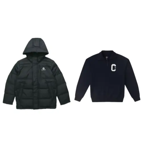 Converse Casual Sportswear Unisex Black