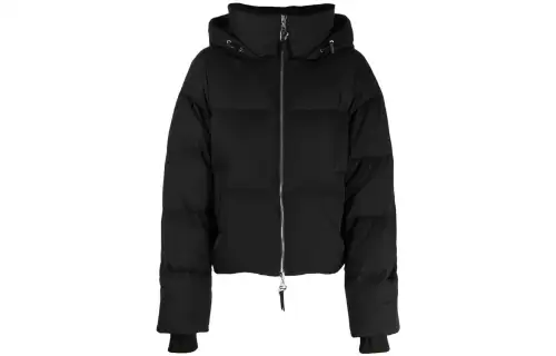 A BATHING APE Down Jackets Women's Black Hooded Moderate Other