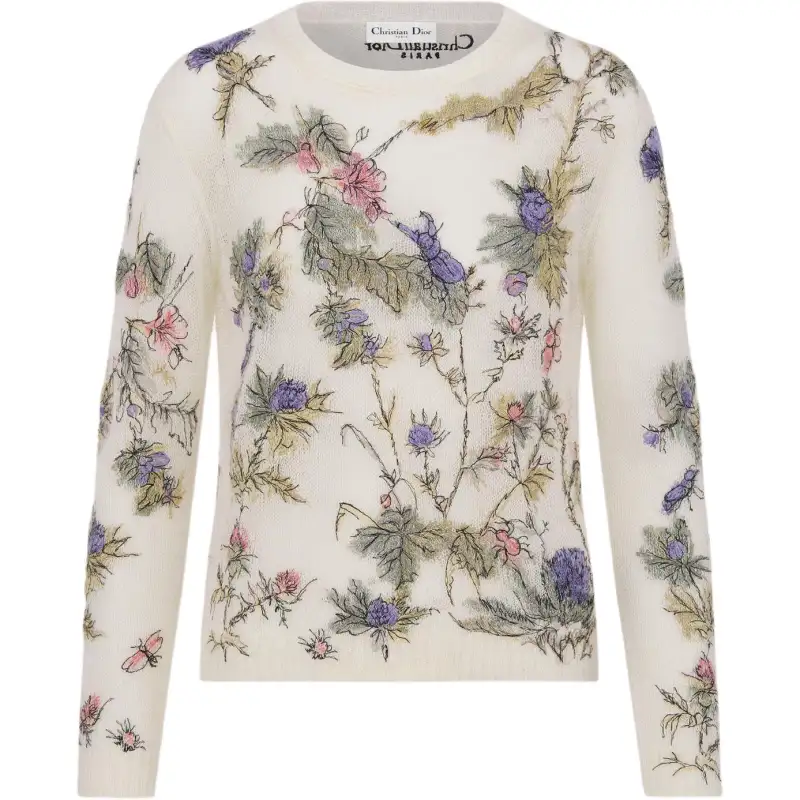 DIOR FW24 Knitwear Women's Ecru