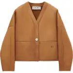 LOEWE SS25 Women's Pre Selection Collection Jackets & Coats Women's Toffee