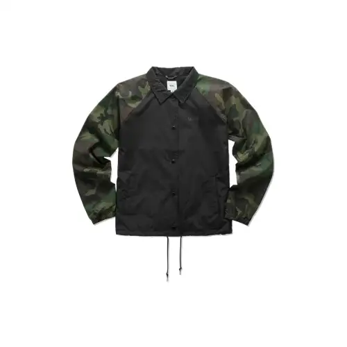 Vans Jackets Women's Black Lapel Moderate Reversible