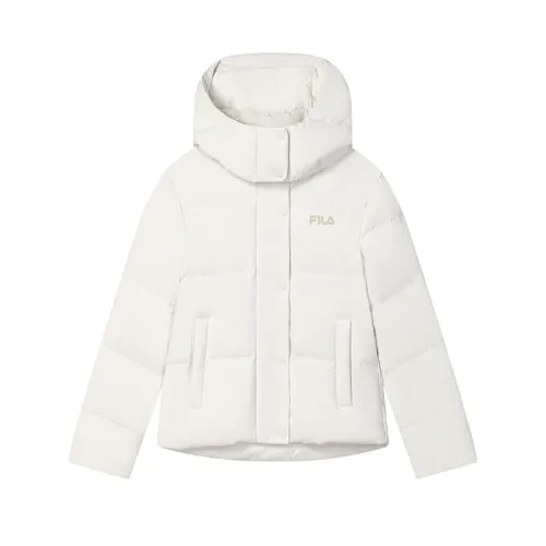 FILA Down Jacket Women's Vanilla Gray