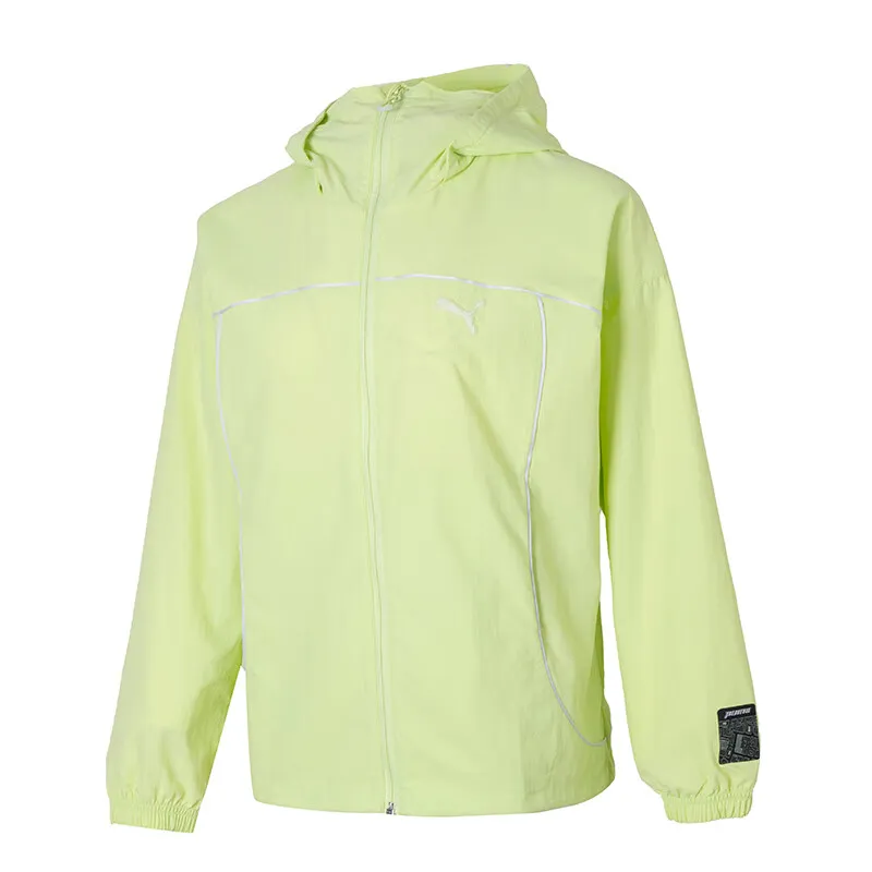 PUMA Jackets & Coats Women's Light Green