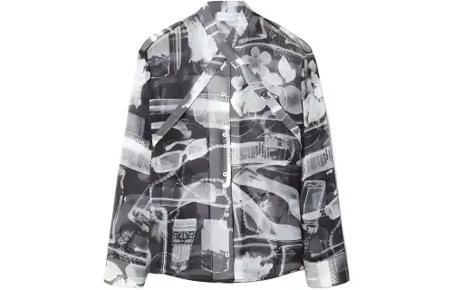OFF-WHITE All-Over Printed Long-Sleeved Shirt