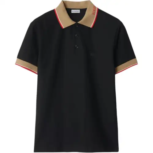 Burberry cotton polo shirt