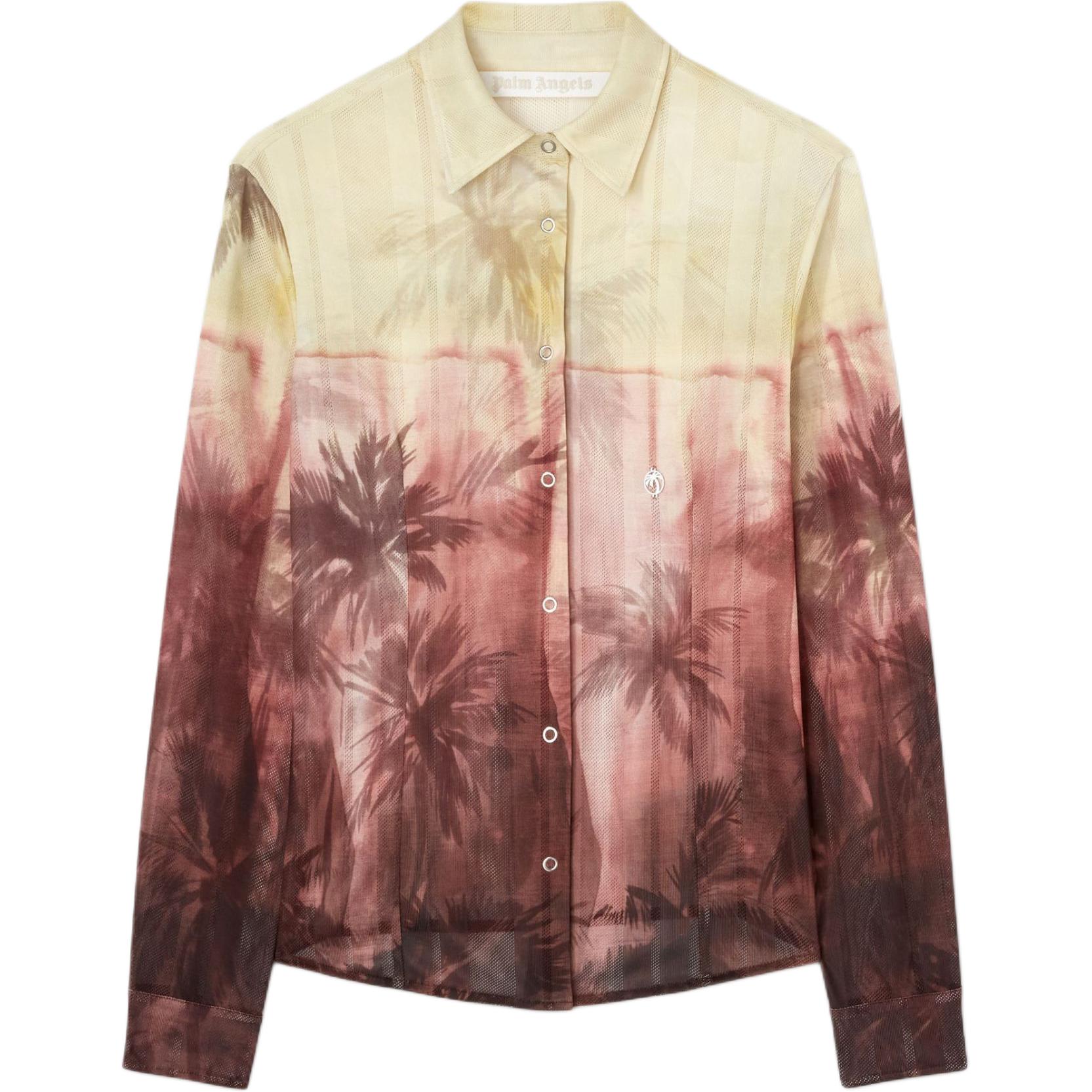 Женские рубашка PALM PALM ANGELS SS25 (оранжевый)