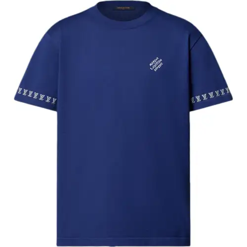 LOUIS VUITTON 1AHECF Signature Short-Sleeved Crewneck