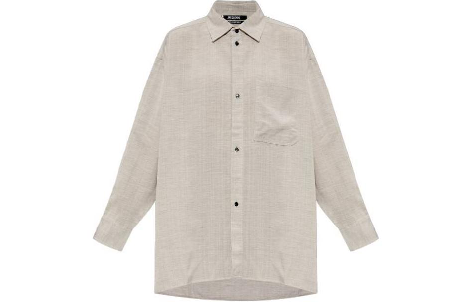 Jacquemus La Chemise Poche Interwoven Shirt