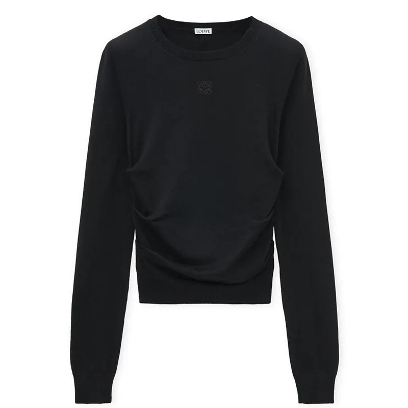 LOEWE SS25 Cashmere Sweater Women's Black