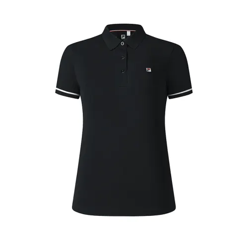 FILA Athletics Polo Shirt Women's Pitch Black