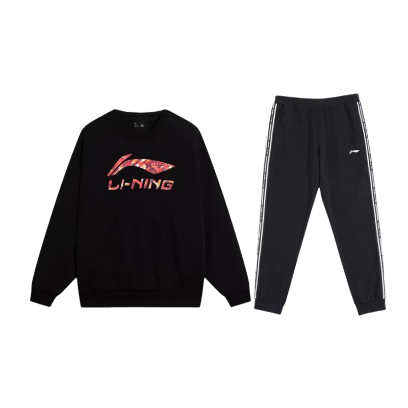 Li Ning Casual Sportswear Unisex Black