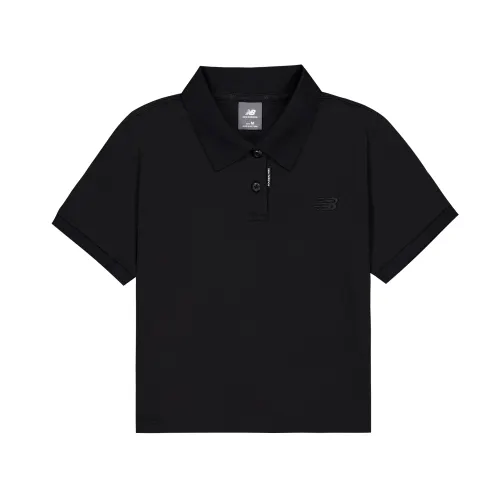New Balance Polo Shirt Women's Black