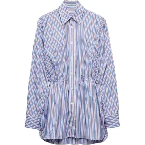 PRADA Striped Poplin Shirt