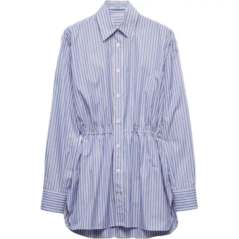 PRADA Striped Poplin Shirt
