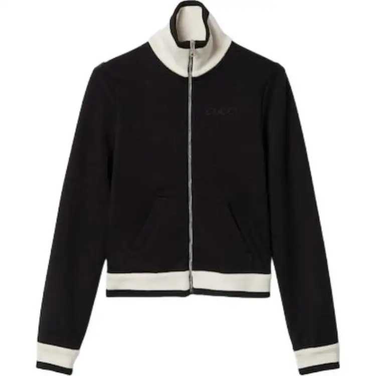 GUCCI Cotton Fleece Zip Jacket