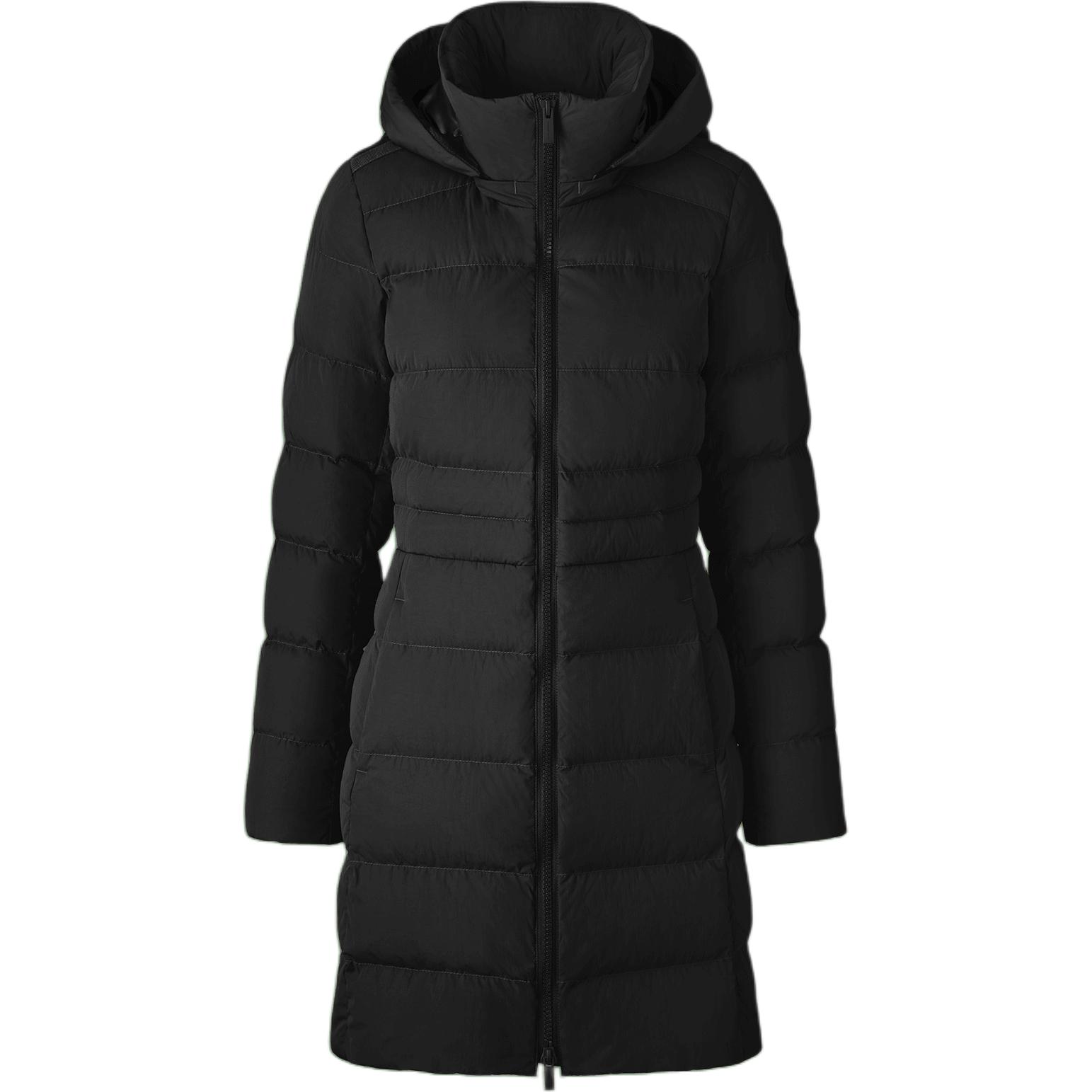 Женская куртка Canada Goose Пуховик (черная)