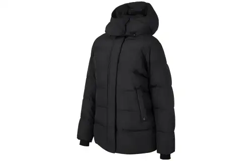 Skechers Down Jackets Women's Carbon Black/0018 Hooded Moderate Other