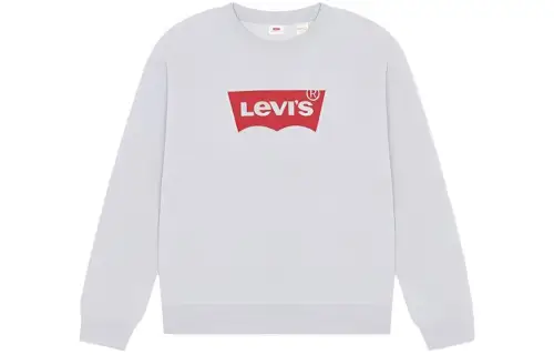 Levis Sweatshirts Women's Gray Crew Neck Moderate Other