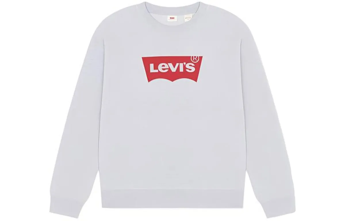 Levi's Sweatshirts Women's Gray Crew Neck Moderate Other