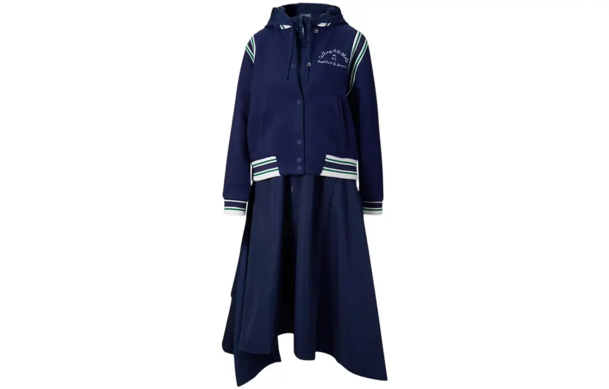 PUMA X June Ambrose Reversible Varsity Jacket 'Blue/Green'