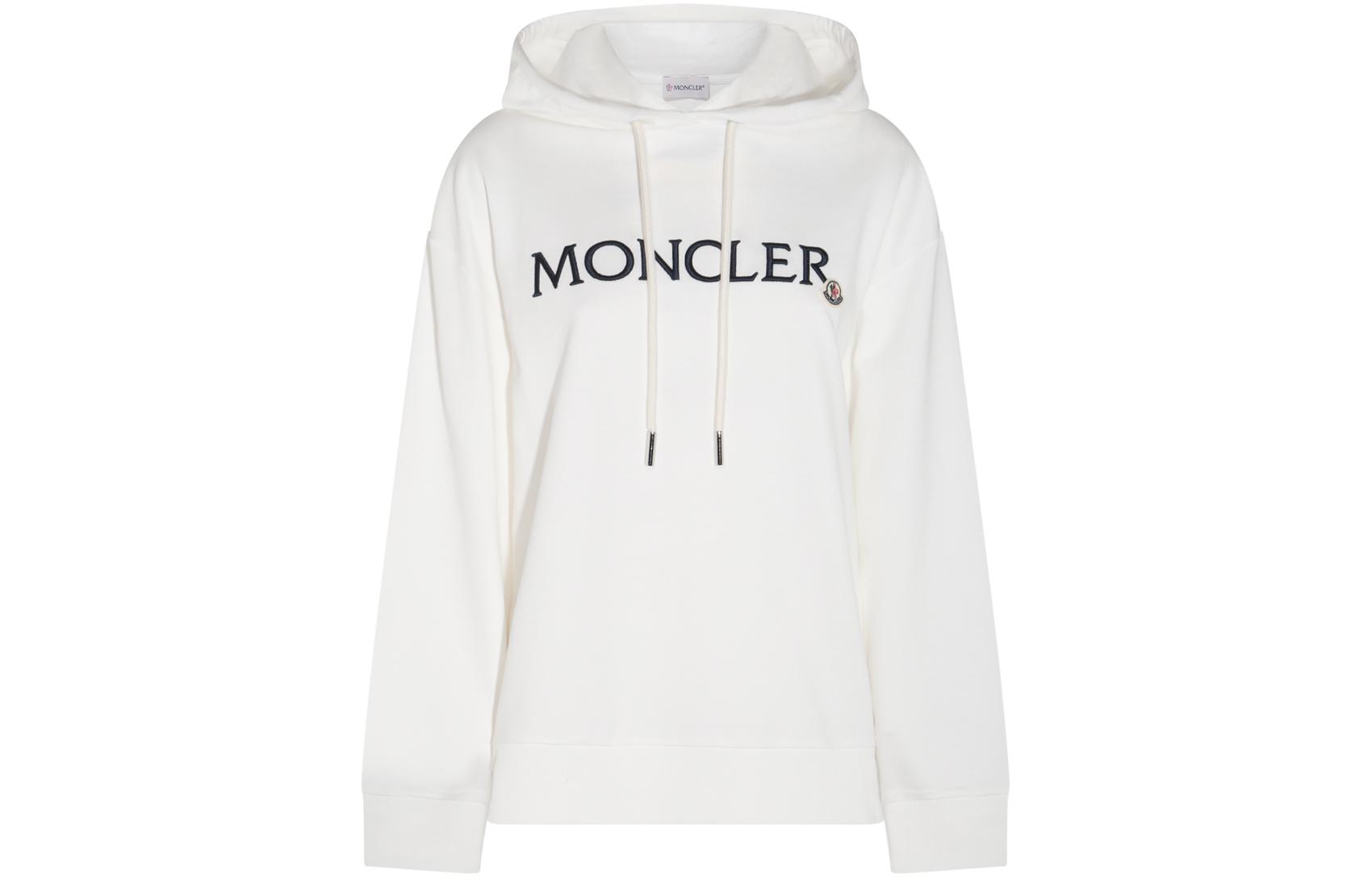 Женское худи Moncler (белый)