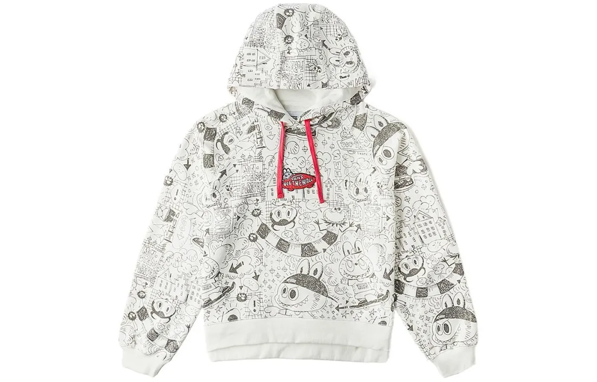 Vans Sweatshirts Women's Ecru Hooded (Non-detachable) Moderate Other