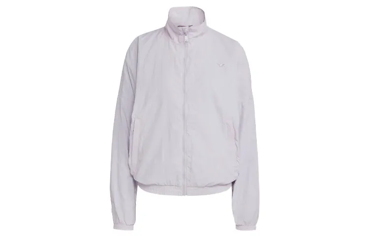 Adidas Originals Premium Essentials Jackets Women's Silver Stand Collar Moderate Other