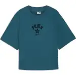 PUMA PLAY LOUDCLASSICS T Shirt Women's Green