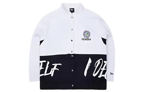 New Era Jacket Women's Black White