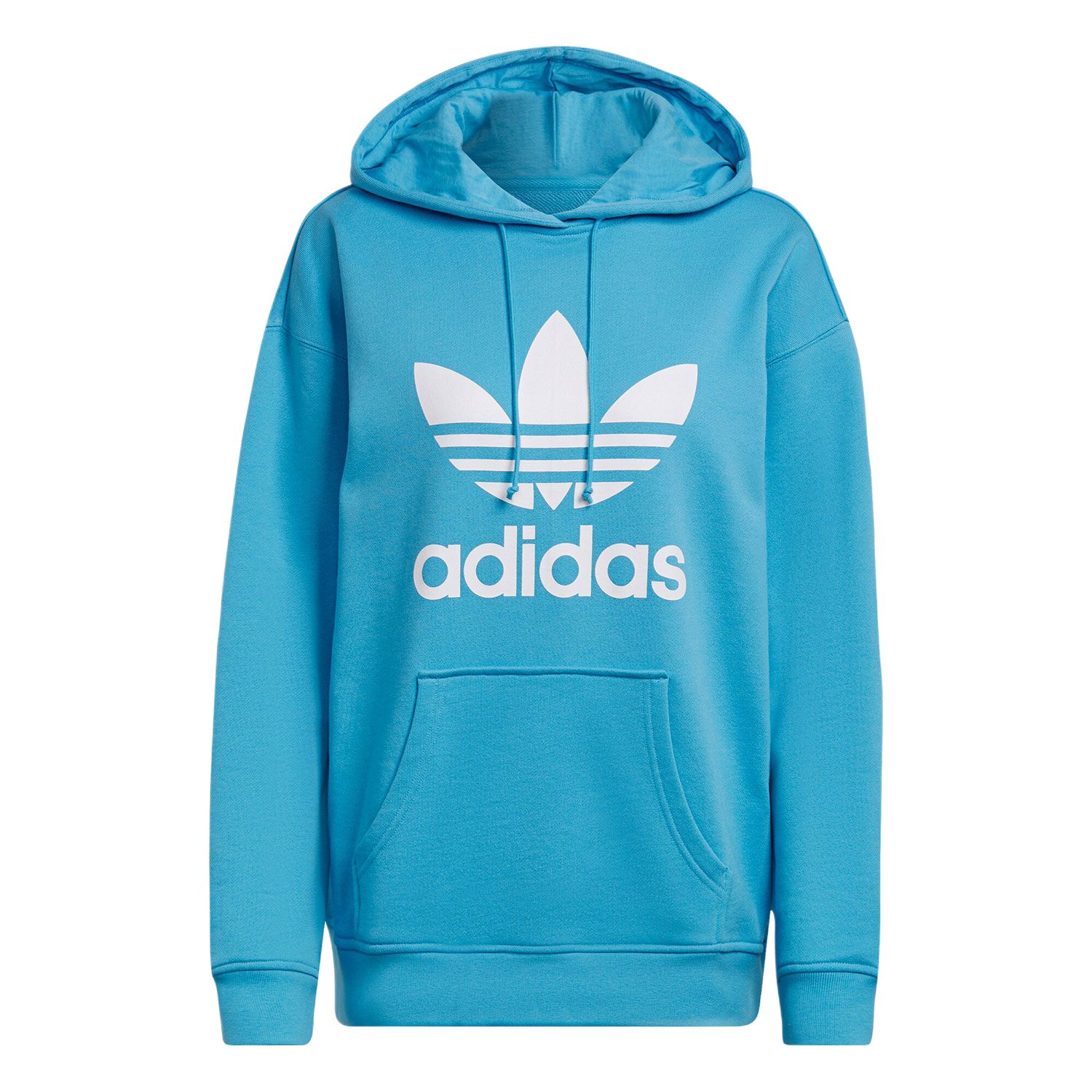 Женское худи adidas Originals (сине-белое)