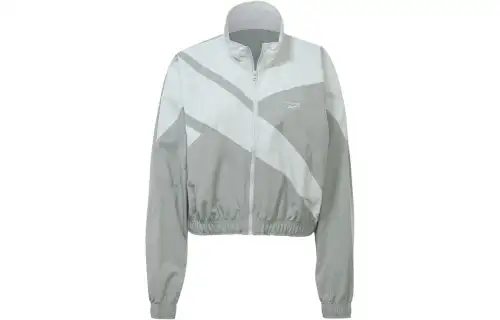 Reebok Jackets Women's Gray Stand Collar Moderate Other
