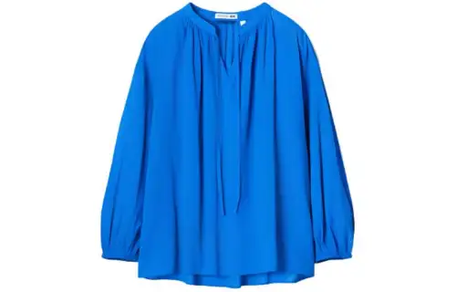 UNIQLO X JW Anderson Uniqlo Jw Anderson Co Branded Series Shirts Women's Blue Crew Neck Moderate Other