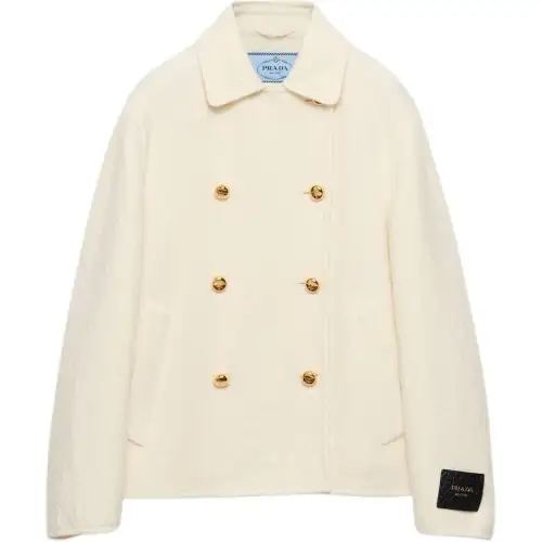 PRADA Double breasted Twill Jacket