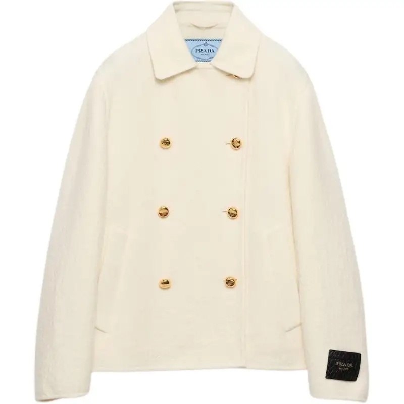 PRADA Double breasted Twill Jacket