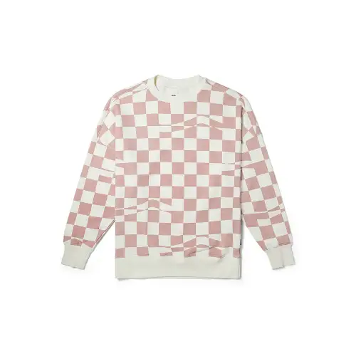 Vans Sweatshirts Women's Pink Crew Neck Moderate Other