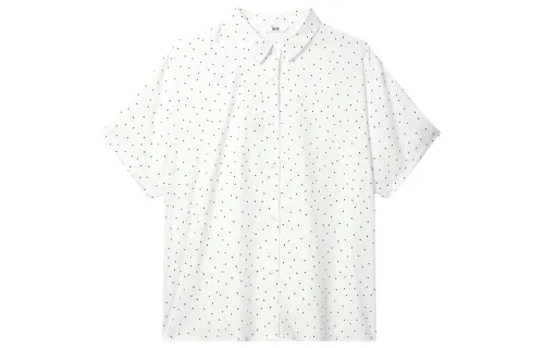 UNIQLO Shirts Women's Ivory Pointed Collar Moderate Other
