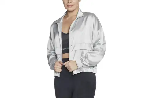 Skechers Jackets & Coats Women's Silver