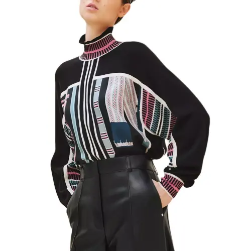HERMES FW24 Knitwear Women's Black