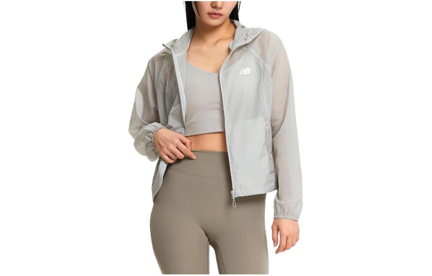 New Balance Jackets & Coats Women's Gray