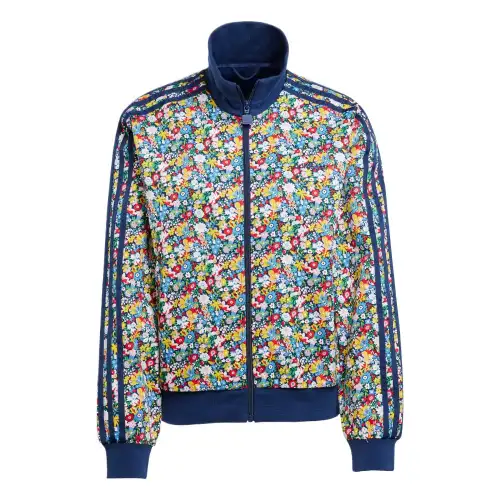 Adidas Women's Liberty London Floral Track Top Multicolor/Night Indigo
