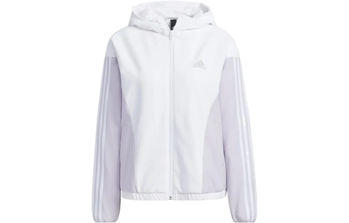 Adidas Jacket Women's White Silver