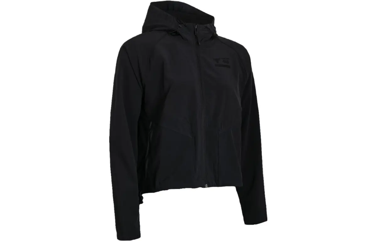 Under Armour Jackets Women's Black Hooded (Non-detachable) Moderate Nipped-in Waist