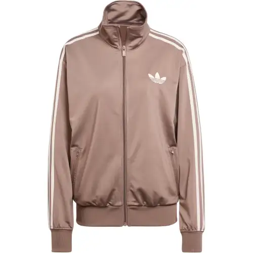 Adidas Women's Adicolor Classic Firebird Loose Track Top Trace Brown