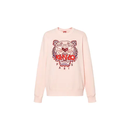 KENZO Sweatshirts Women's Pink Crew Neck Moderate Other
