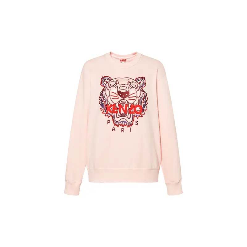 KENZO Sweatshirts Women's Pink Crew Neck Moderate Other
