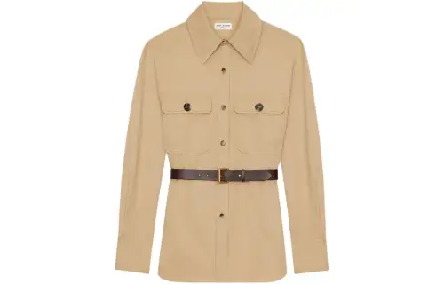 SAINT LAURENT Straight point Collar Shirt